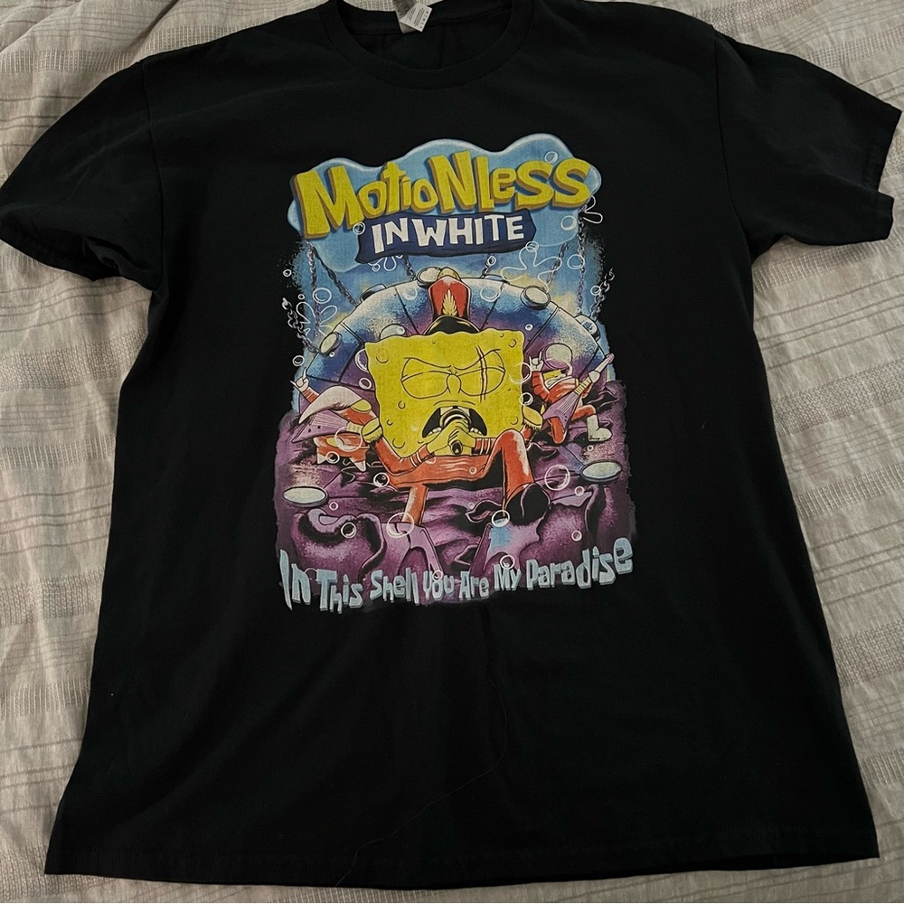 Motionless in White SpongeBob shirt